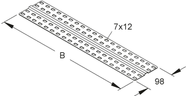 NIED Stoss-Stellenleiste          RSL400 