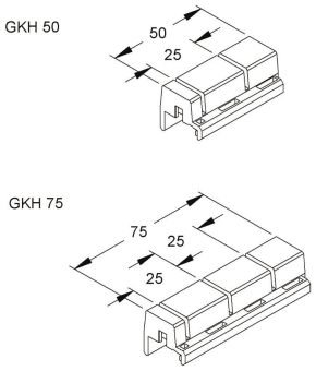 NIED Profilhalteklammer         GKH 50 W 