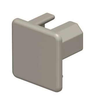 OBO WDK HE20020GR Endstück 20x20mm PVC 