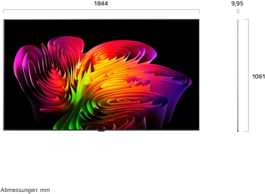 LG OLED83W69LA si/anth Wallpaper OLED-TV 