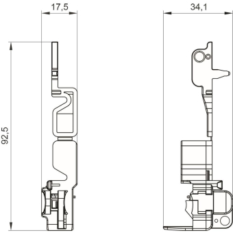 Siemens 5ST3801 Absperrvorrichtung 