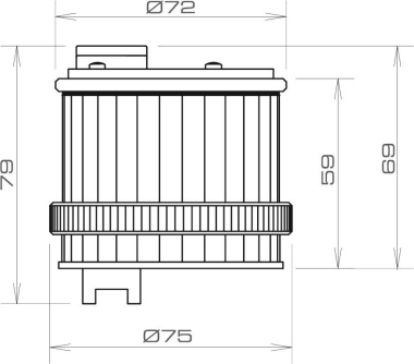 Grothe LED-Blinklicht 24VAC/DC  TLB 8837 
