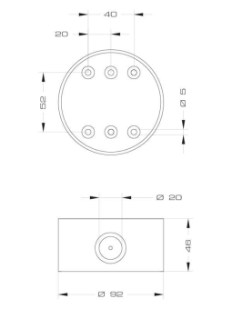 GROTHE  Basismodul tief 90-240V AC 