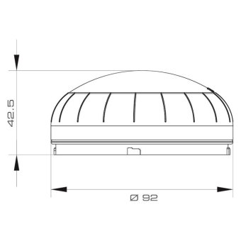 GROTHE Warnleuchte LED Modul orange 