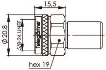 TG N-Abschlusswiederstand 50 J01026A0012 