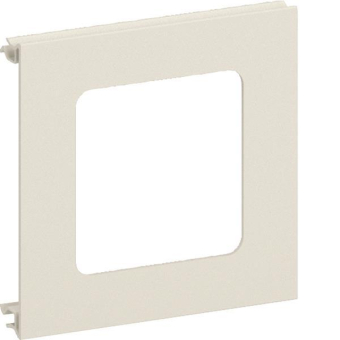 Hager Blende 1-fach R7 PVC  BR1201R79016 