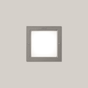 BEGA Einbauleuchte silber       24214AK3 