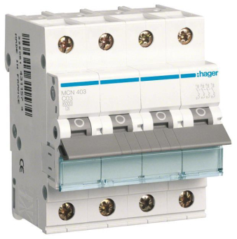 Hager Leitungsschutzschalter      MCN403 