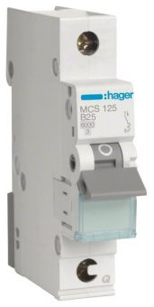 Hager Leitungsschutzschalter      MCS125 