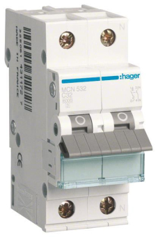 Hager Leitungsschutzschalter      MCN532 