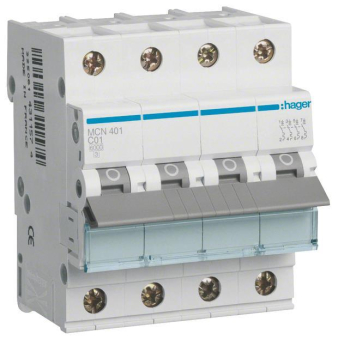 Hager Leitungsschutzschalter      MCN401 