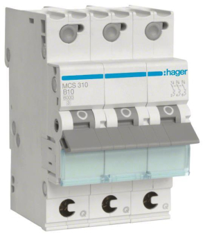 Hager Leitungsschutzschalter      MCS310 