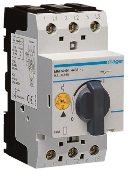 Hager Motorschutzschalter         MM501N 