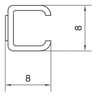 Hager Leitungsführungskanal    M1673TRAN 
