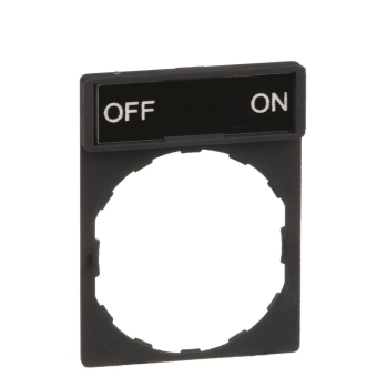 GS Schildträger 30X40 Off-On     ZBY2367 