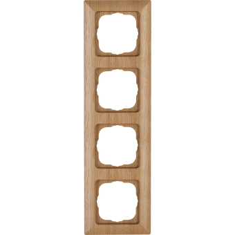 Kopp Abdeckrahmen 4f.MIL eich  306830062 