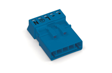 WAGO 890-1115 Stecker,5-polig,blau 