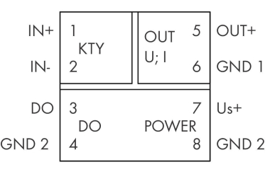 WAGO 857-820 Temperaturmessumformer für 