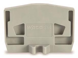 WAGO 264-361 Abschlussplatte,mit 