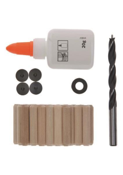 Bosch Holzdübel-Set 32tlg 8mm 2607000542 