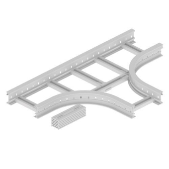 Unex T-Stück lichtgrau          67318-04 