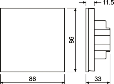 LEDV LC RF TOUCH PANEL TW 220-240 