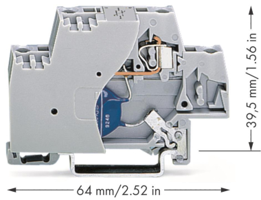 WAGO 280-502/281-588 Bauelementklemme, 