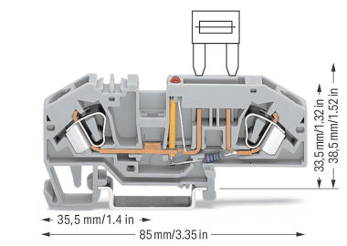 WAGO 282-698/281-449 2-Leiter- 