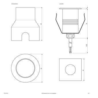 EVN Power-LED-EBleuchte starr   P6741502 