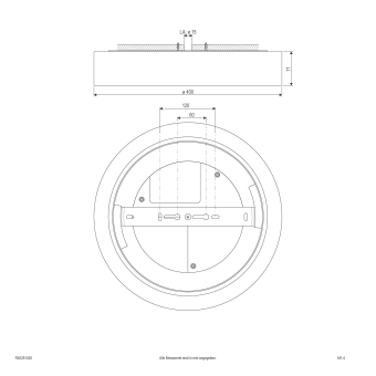 EVN LED Anbauleuchte -rund -   R40251425 