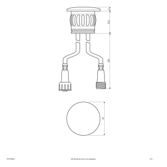 EVN LED Bodeneinbau -rund     P67108840L 