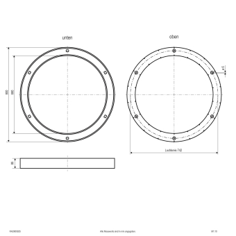 EVN LED Deckenanbau -rund -    RAD800925 