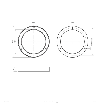 EVN LED Deckenanbau -rund -    RAD600925 