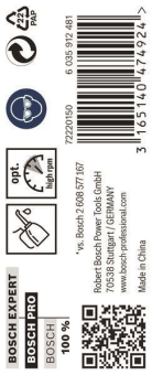 Bosch 10Metallbohrer HSS-G    2608585487 