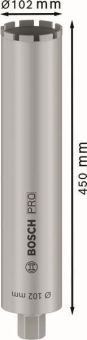 Bosch Diamantbohrkrone Nass Ø10 