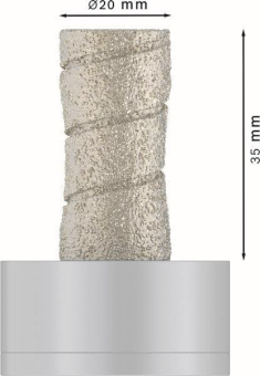 Bosch 2608599038         X-LOCK DIA-FRÄS 