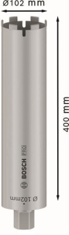 Bosch Diamanttrockenbohrkrone 2608601408 