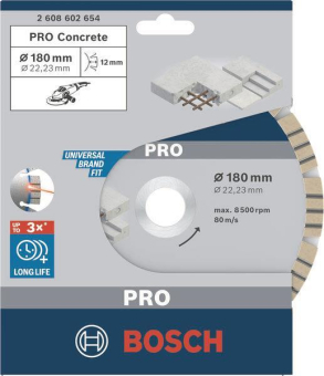 Bosch Diamanttrennscheibe     2608602654 