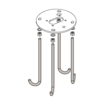 PII FLANGIA TIRAFONDI             310922 