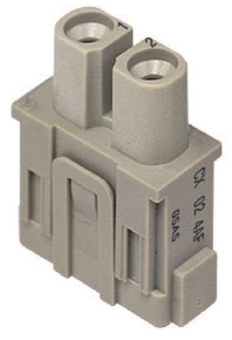 ILME Buchseneinsatz 1ME 2P     CX 02 4BF 