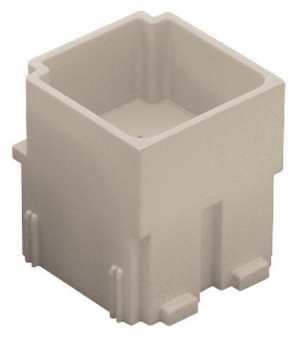 ILME Adapter 2ME 4P+GND Crimp.  CX 01 JM 