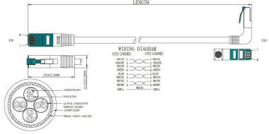 EFB RJ45 Patchkabel S/FTP   MK6001W.0,5G 