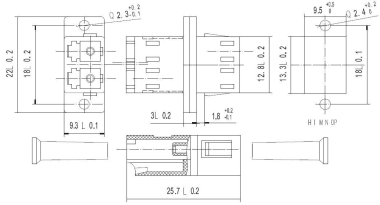 EFB Kupplung LC-APC Duplex grün 53343.31 