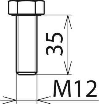 DEHN 561935 SKSM12X35V2A  SKS M12X35 V2A 
