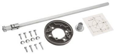 Hager Achse 320mm f.Geräte        HZC104 