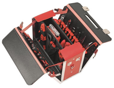 Cimco Werkzeugkoffer Signalrot    170078 