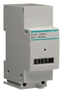 Hager Betriebsstundenzähler        EC100 