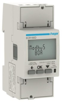 Hager Energiezähler 1phasig      ECR180D 