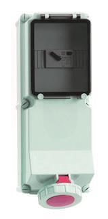 Bals Wandsteckdose GT abgesichert  15075 