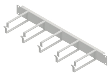 ZVK mit 5   EasyLan Rangierpanel 19" 1HE 